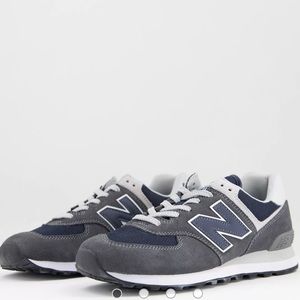 Grey New Balance 574
